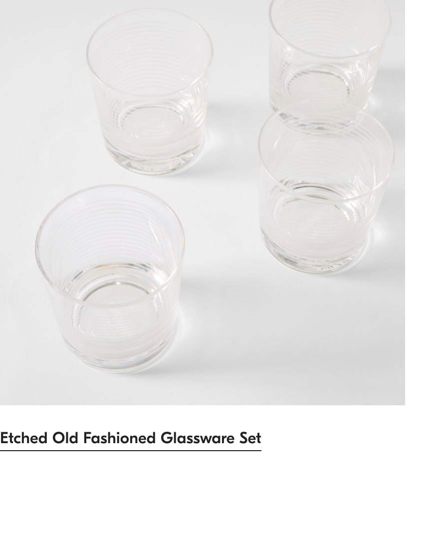 Old Fashioned Glassware